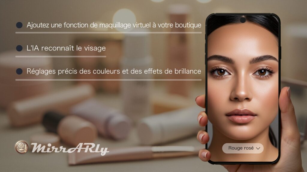 Ajoutez le maquillage virtuel à votre boutique Shopify