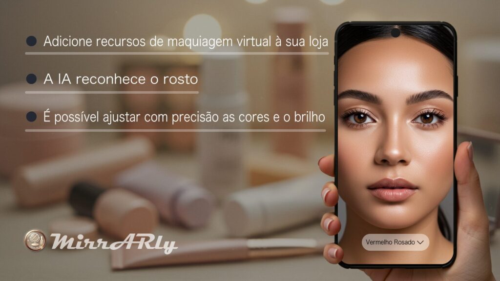 Adicione maquiagem virtual à sua loja Shopify