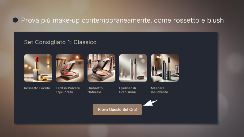 Funzione set per provare più trucchi contemporaneamente